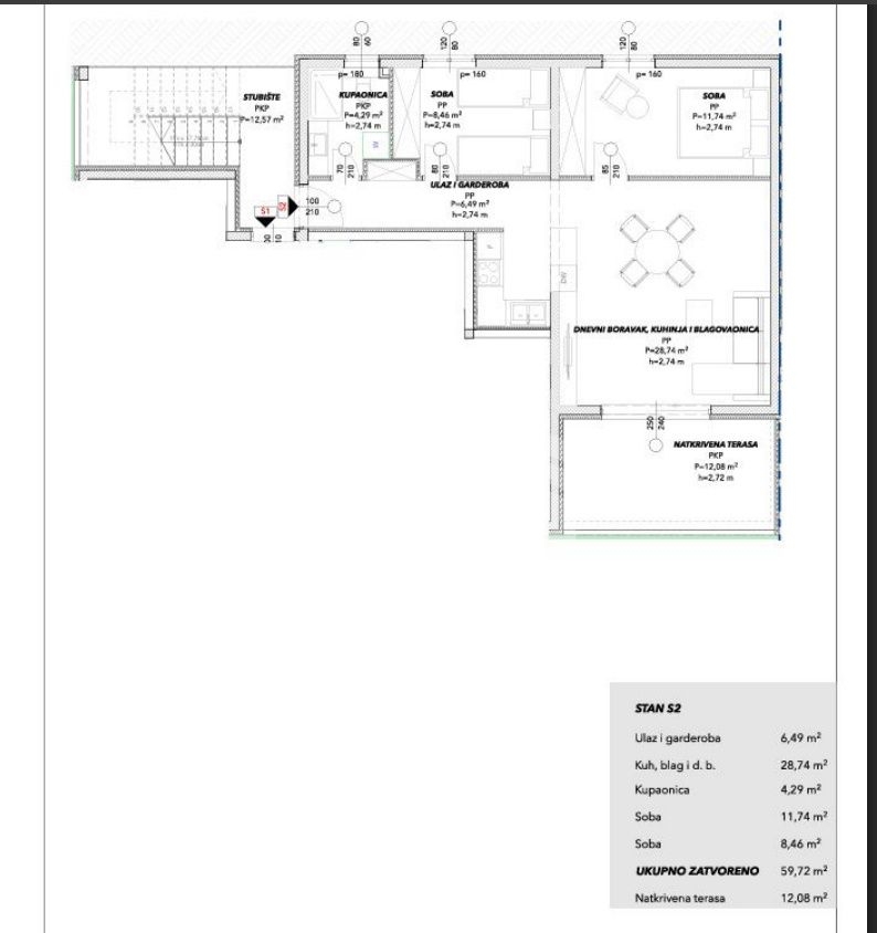 Apartma Na predaj - Splitsko-dalmatinska Trogir - foto 3/3