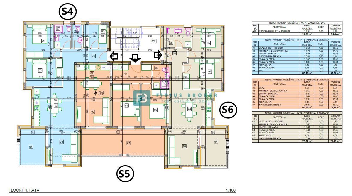 Appartement À vendre - ŠIBENSKO-KNINSKA VODICE