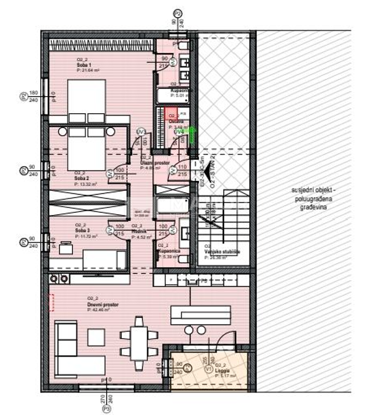 Flat For sale - PRIMORSKO-GORANSKA RIJEKA