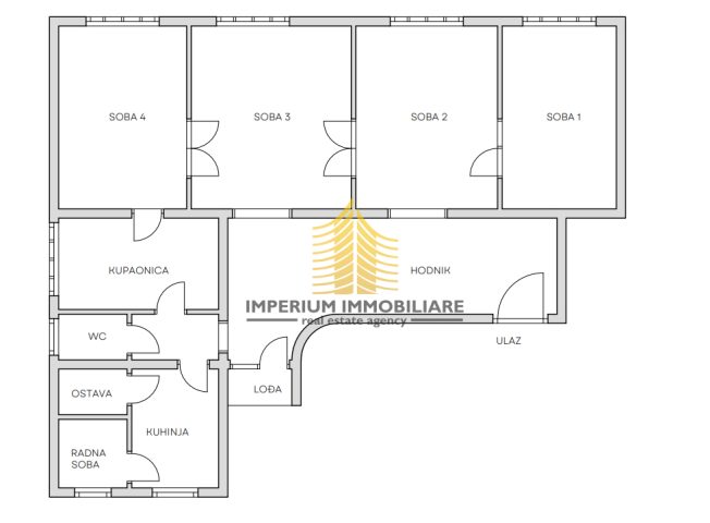 Apartmán na predaj 118 m² – Zagreb