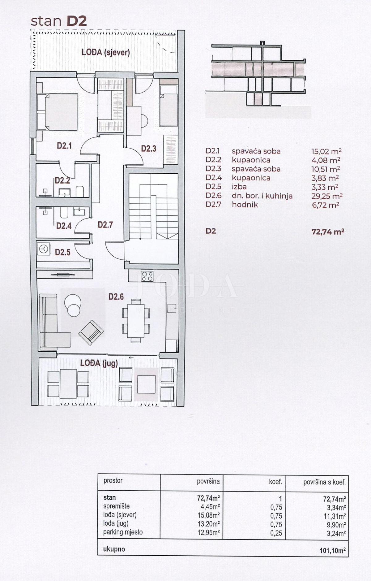 Apartment Zu verkaufen - PRIMORSKO-GORANSKA KRALJEVICA
