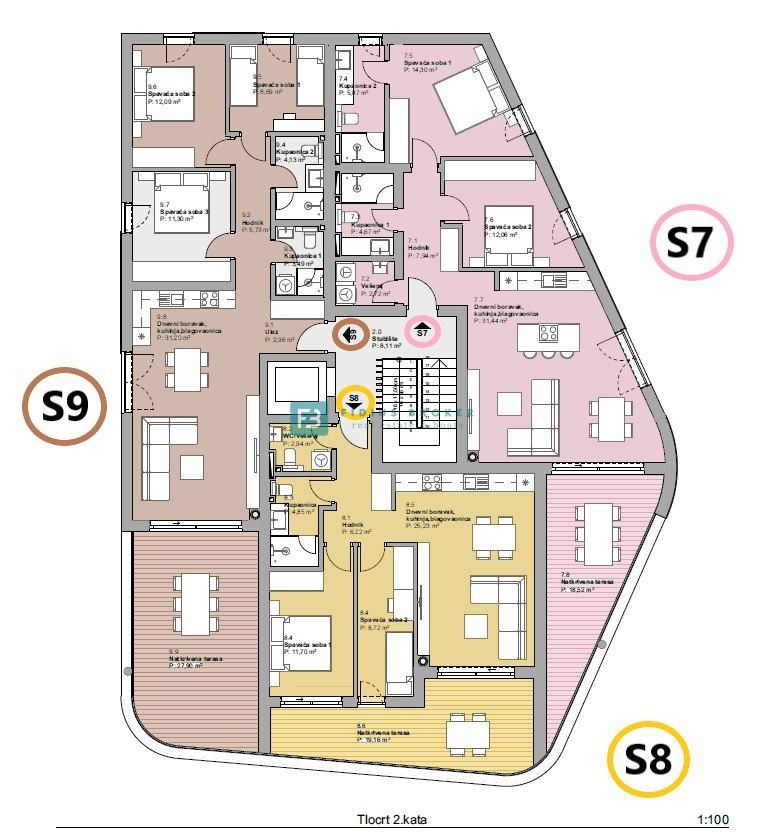 Flat For sale - ŠIBENSKO-KNINSKA VODICE