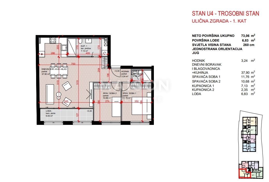Flat For sale - Grad Zagreb Zagreb - foto 1/8