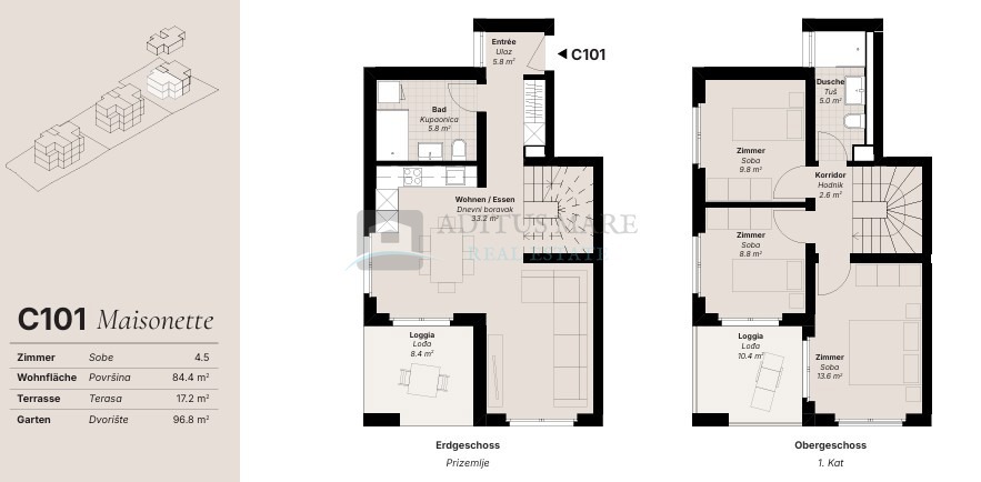Flat For sale - ŠIBENSKO-KNINSKA VODICE