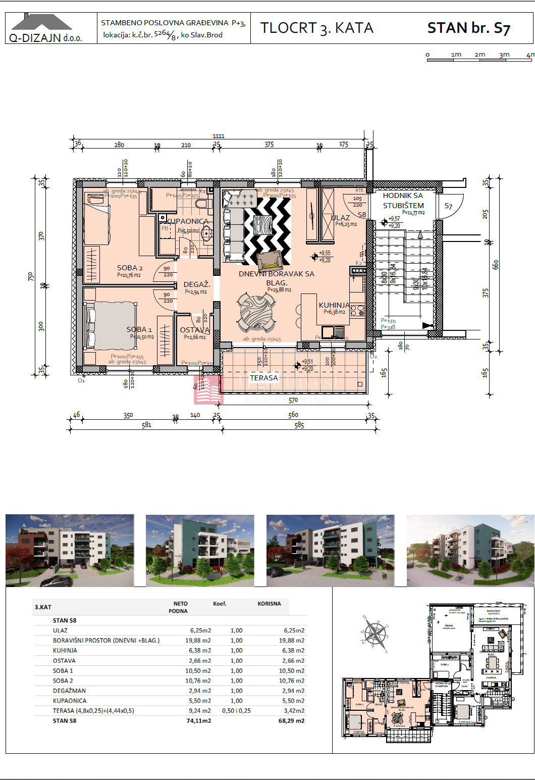 Appartement À vendre - BRODSKO-POSAVSKA SLAVONSKI BROD
