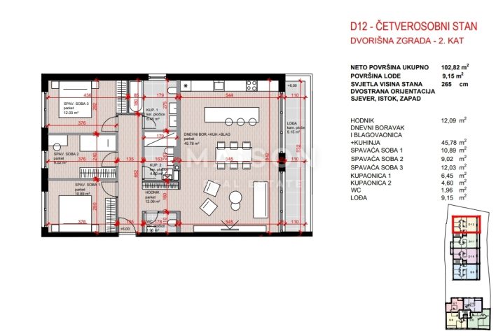 Apartmán Na prodej - Grad Zagreb Zagreb - foto 2/8
