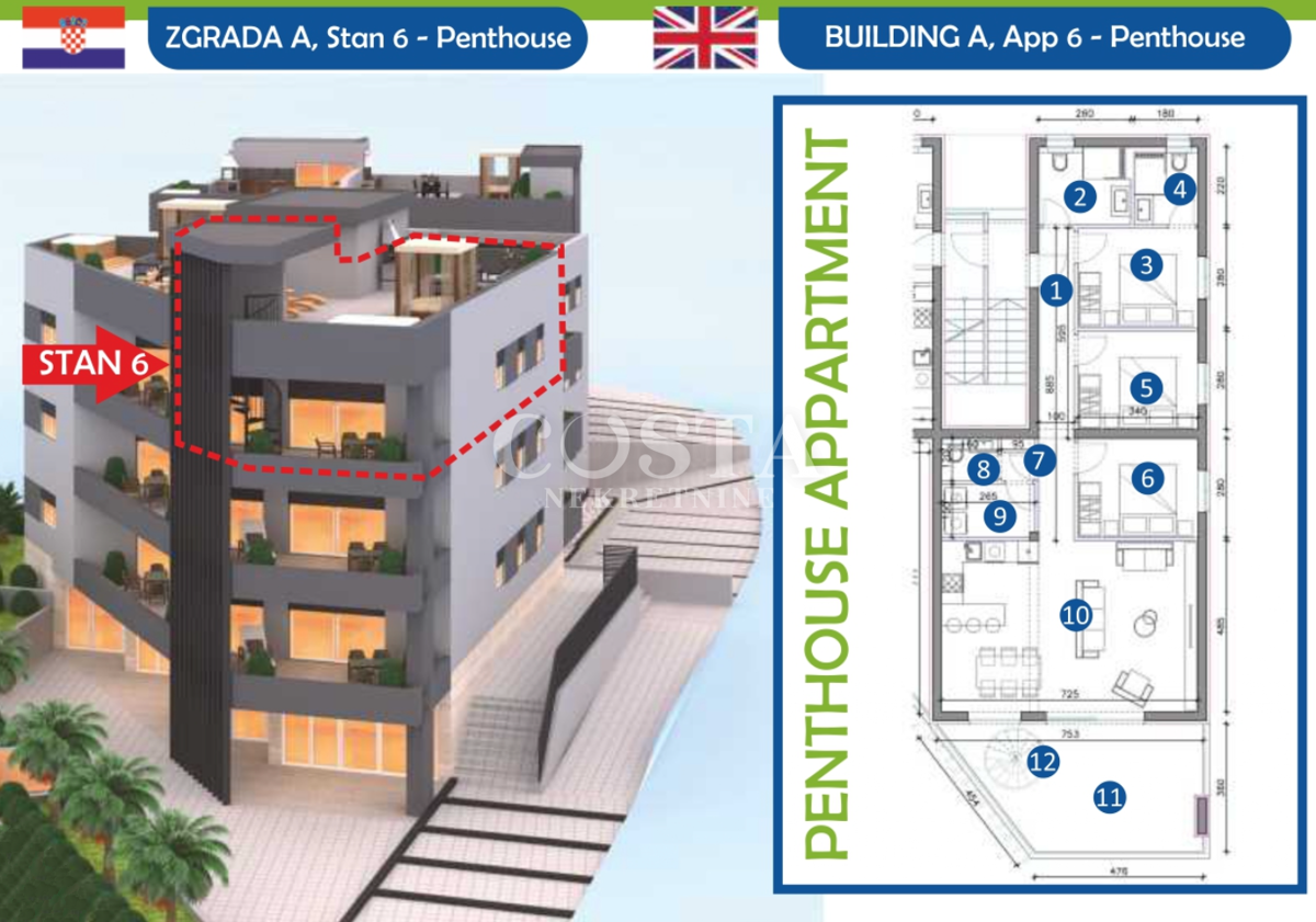 Apartmán Na predaj - ZADARSKA SUKOŠAN