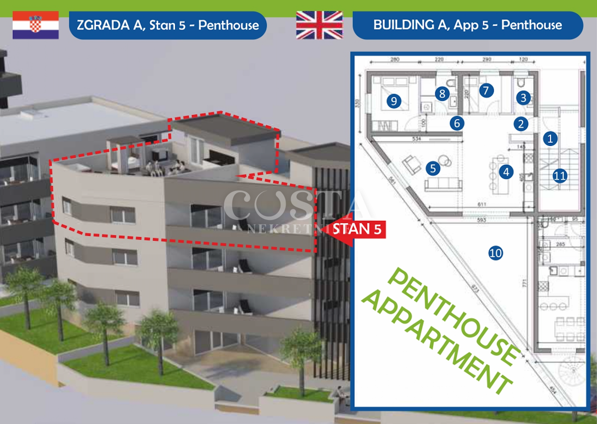 Apartmán Na predaj - ZADARSKA SUKOŠAN