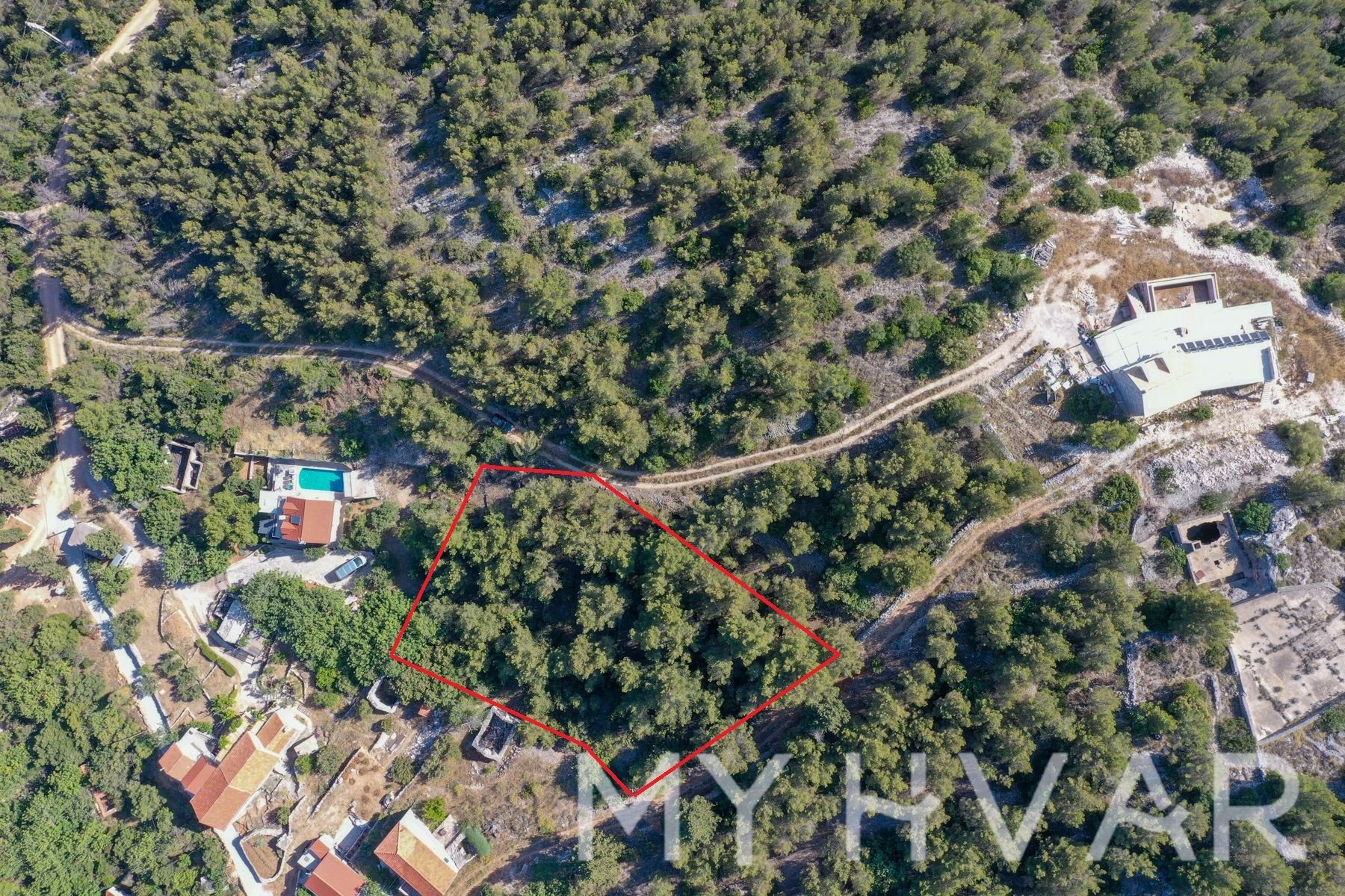 Land For sale - SPLITSKO-DALMATINSKA Jelsa