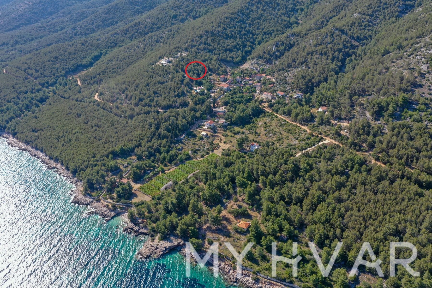 Land For sale - SPLITSKO-DALMATINSKA Jelsa