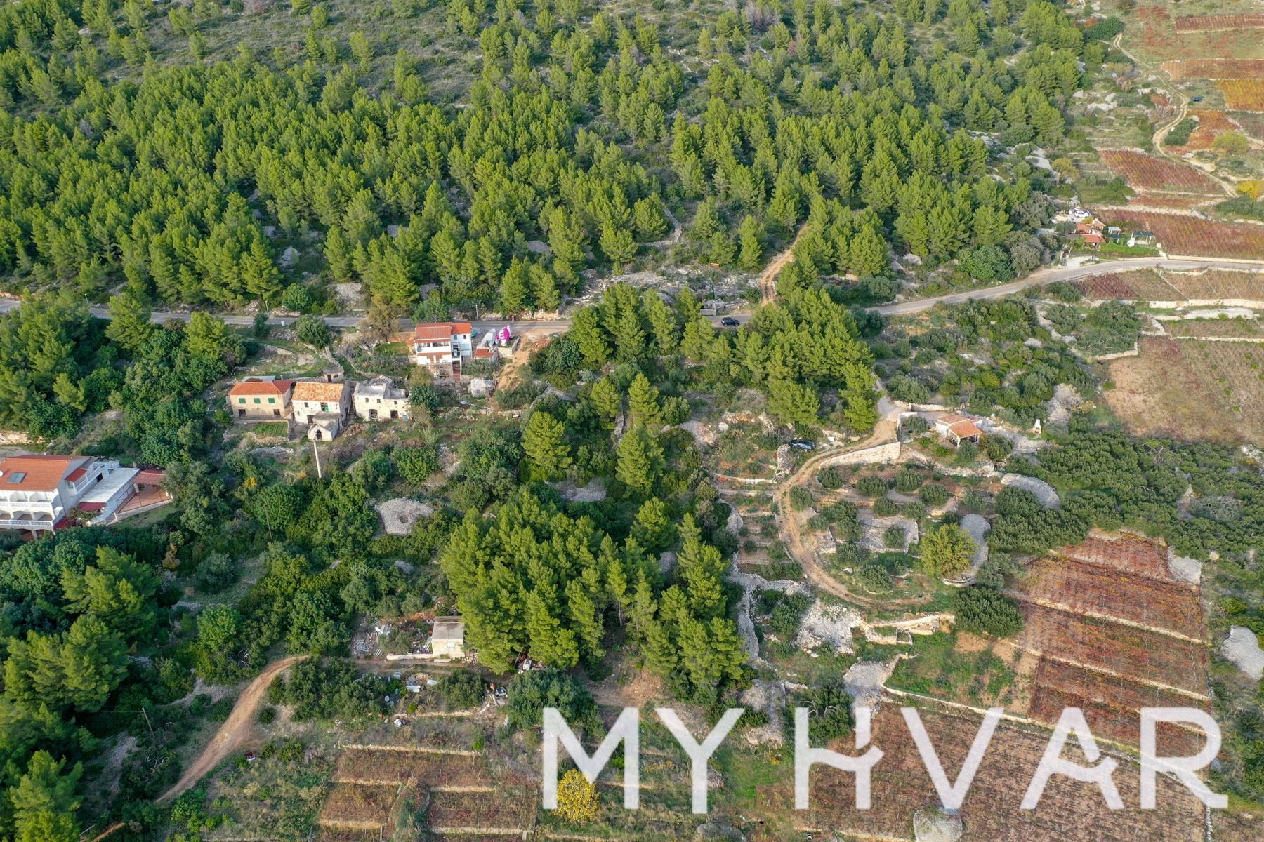 Land For sale - SPLITSKO-DALMATINSKA Jelsa