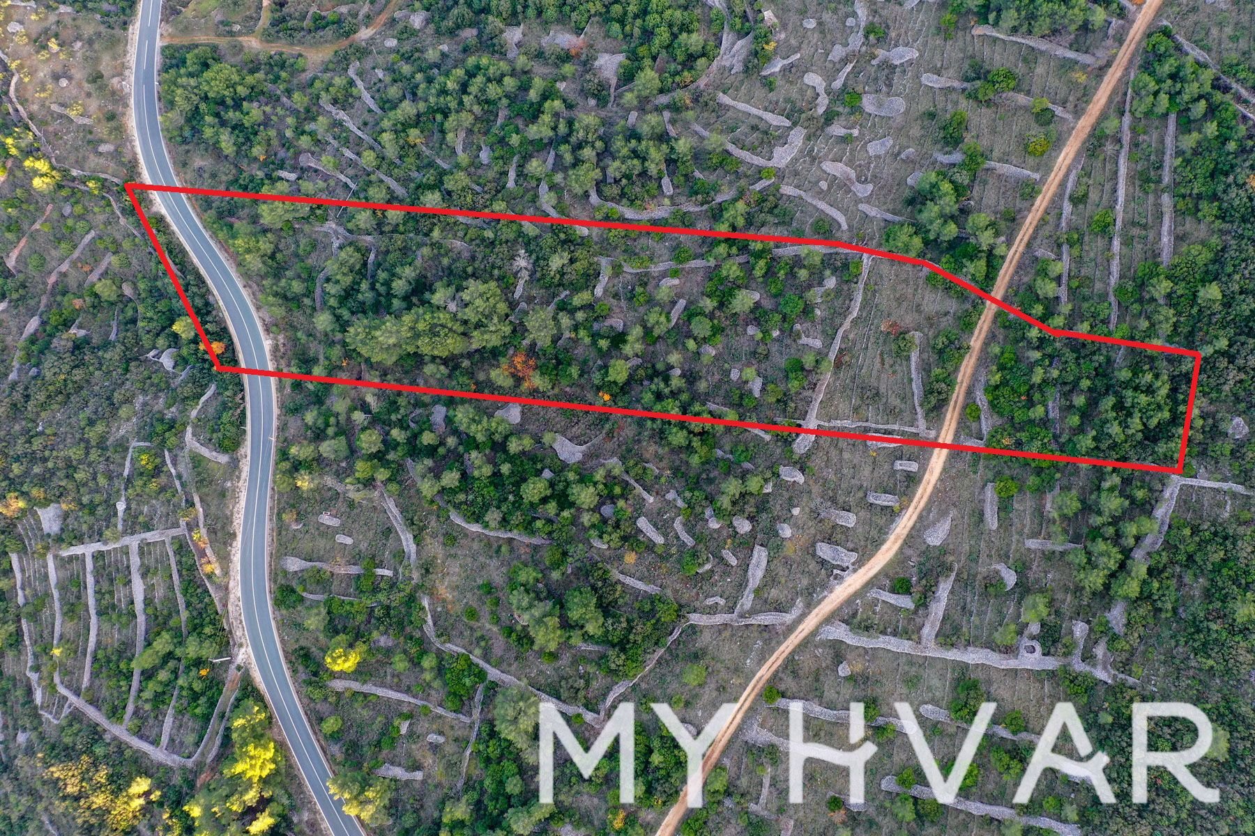 Land For sale - SPLITSKO-DALMATINSKA Jelsa