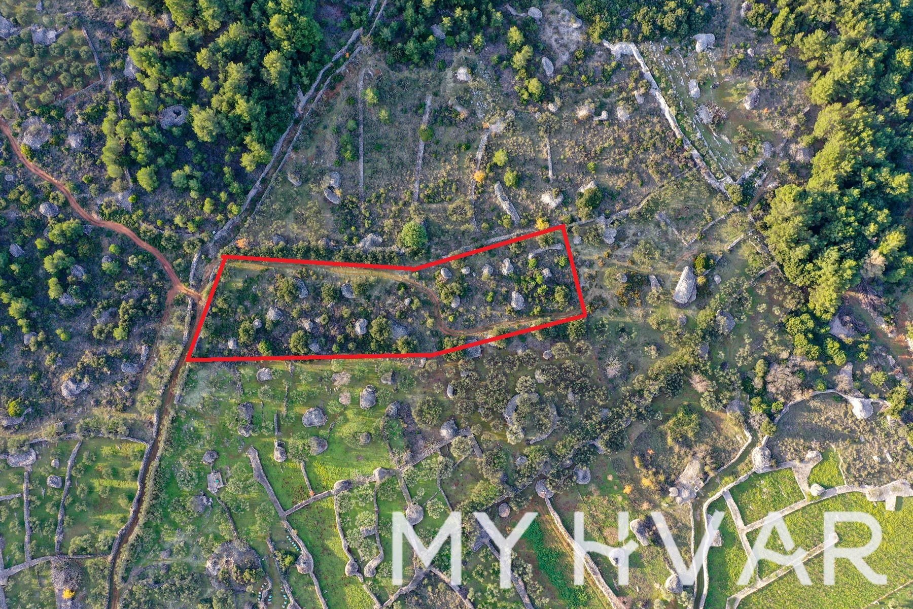 Land For sale - SPLITSKO-DALMATINSKA Jelsa