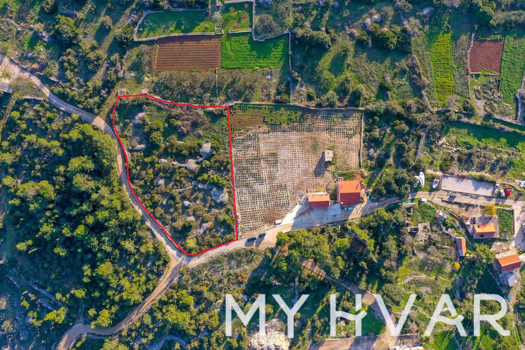 Land For sale - SPLITSKO-DALMATINSKA Jelsa