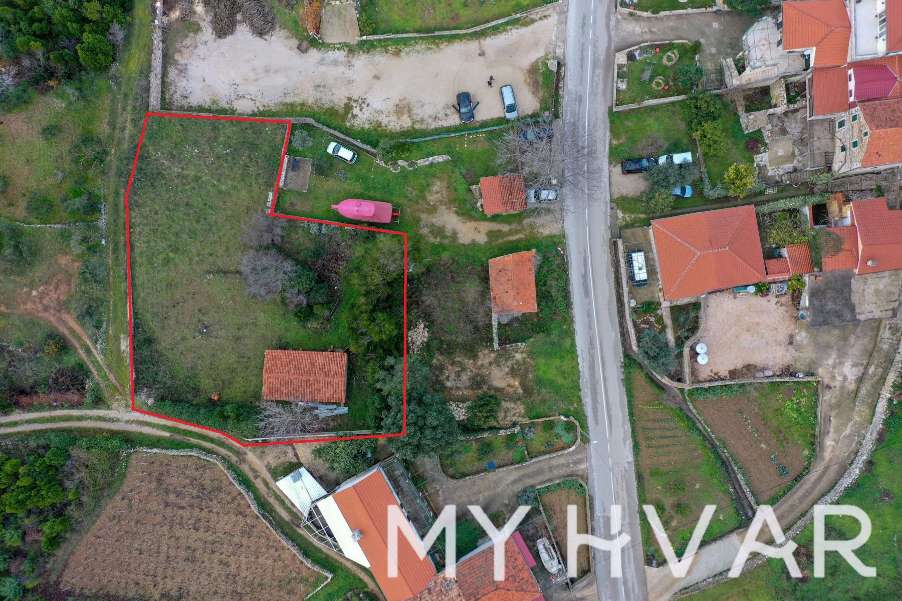 Land For sale - SPLITSKO-DALMATINSKA Jelsa