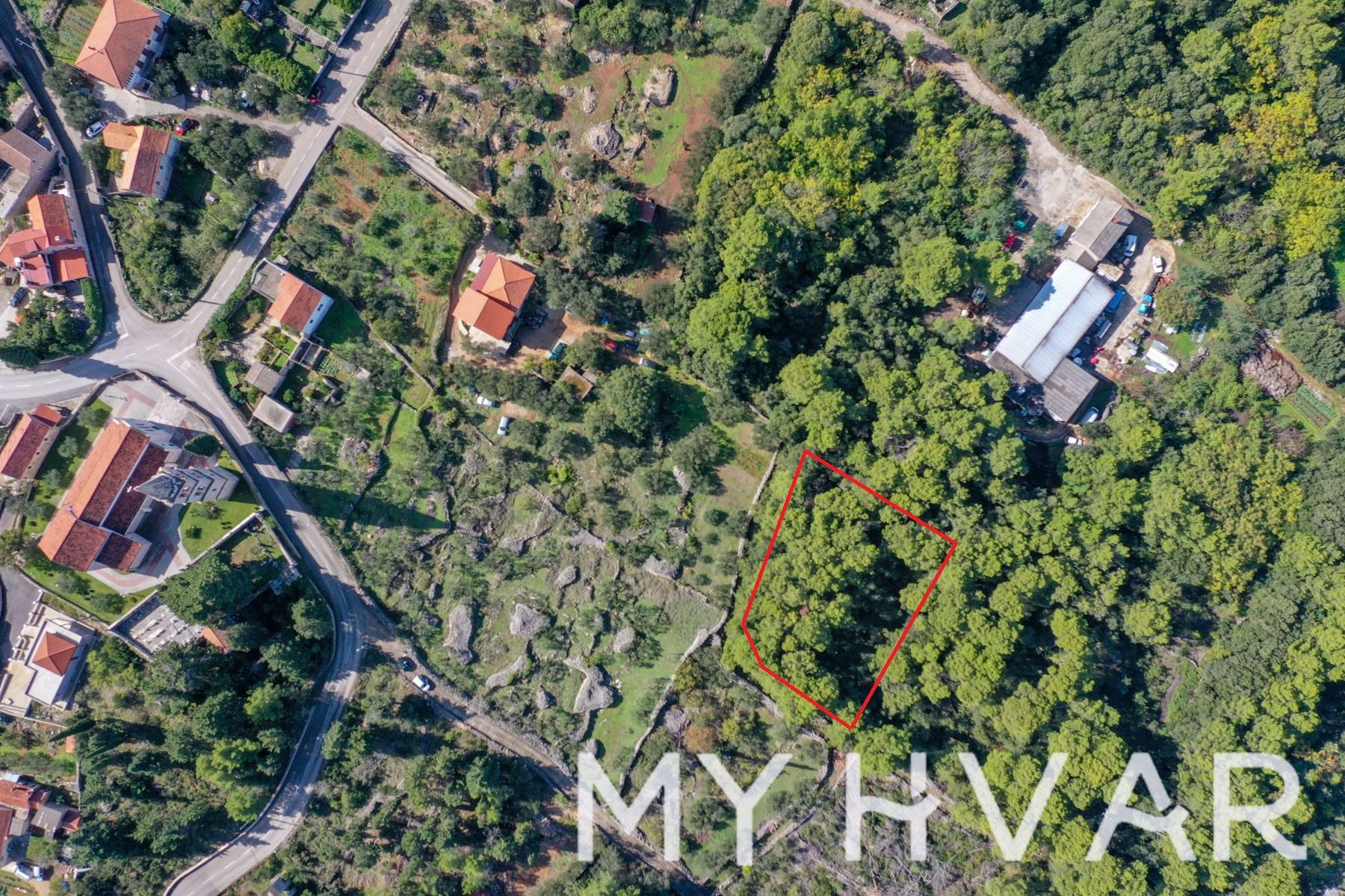 Terrain À vendre - SPLITSKO-DALMATINSKA STARI GRAD