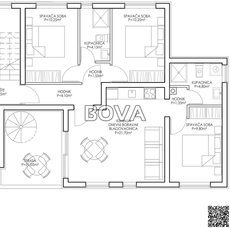 Appartement À vendre - zadarska Nin