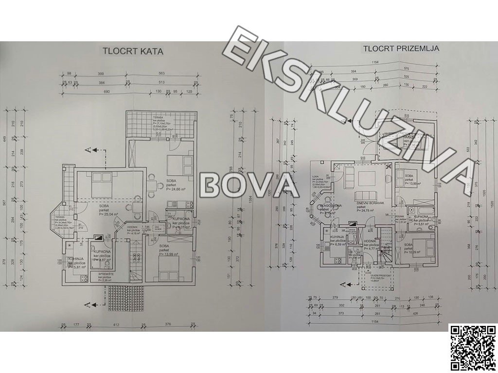 Hiša Naprodaj - zadarska Bibinje