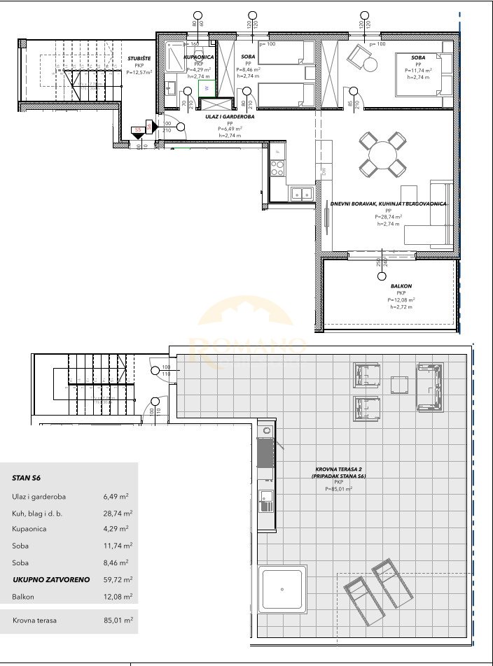 Apartmán Na prodej - Splitsko-dalmatinska Saldun