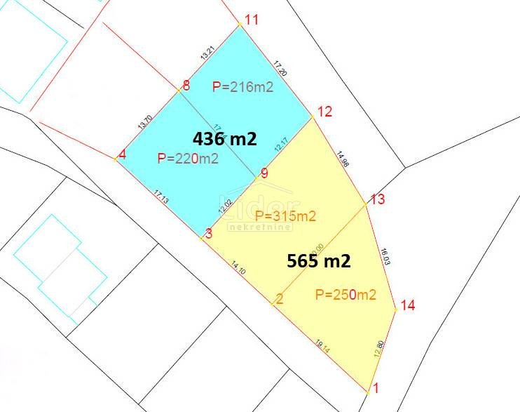 Parcela Naprodaj - Zadarska Gornji Karin