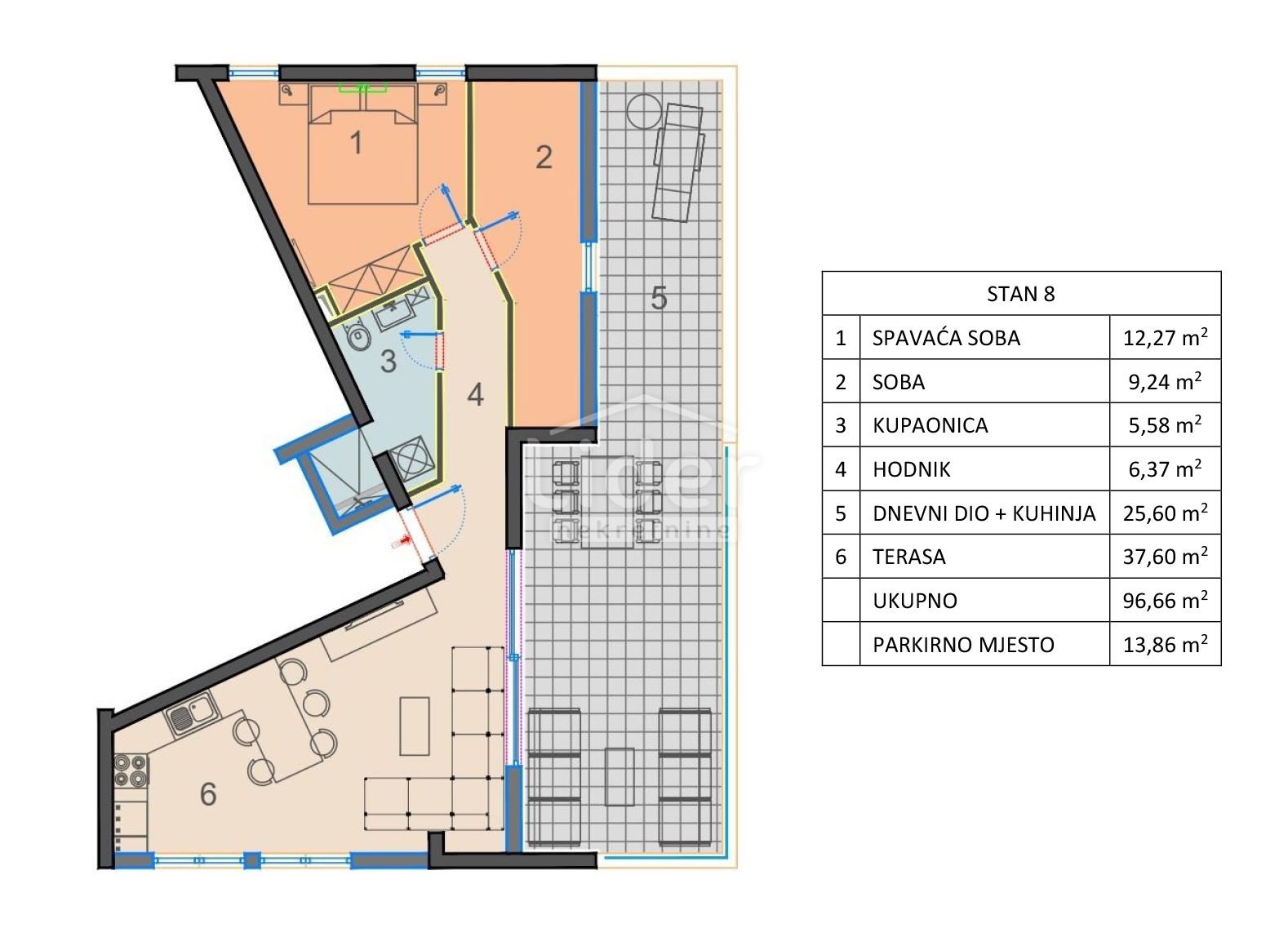 Apartma Naprodaj - Zadarska Mandre