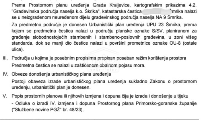 Parcela Naprodaj - Primorsko-goranska Šmrika