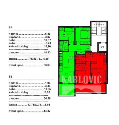Flat for sale 47 m² – Makarska