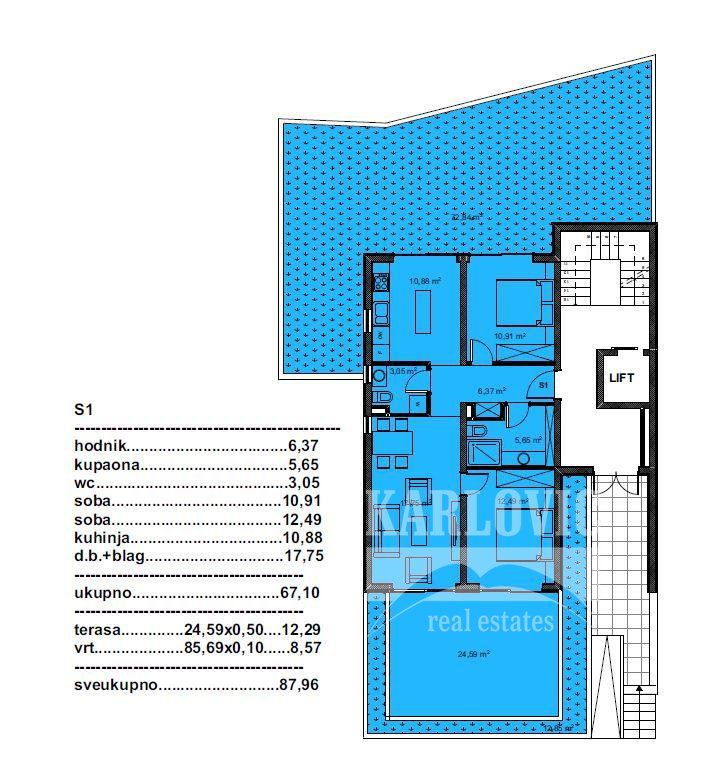 Flat For sale - Splitsko-dalmatinska Makarska