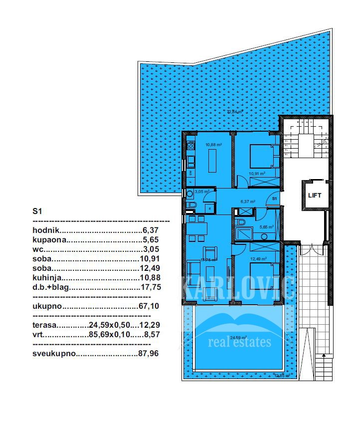 Apartment Zu verkaufen - Splitsko-dalmatinska Veliko Brdo