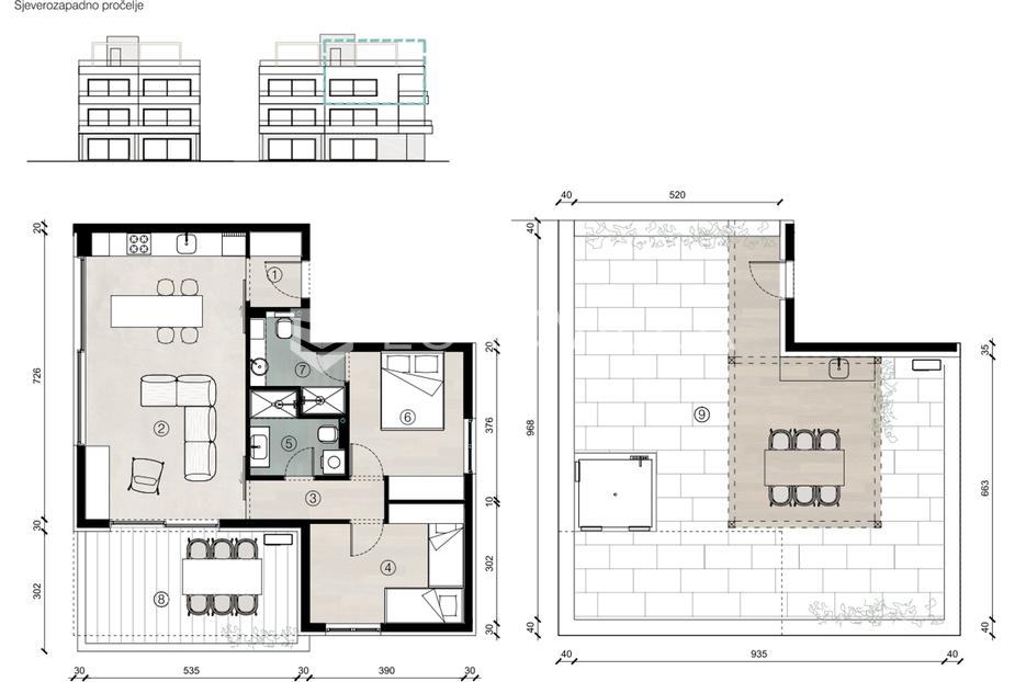 Apartmán Na prodej - Zadarska Povljana - foto 4/18