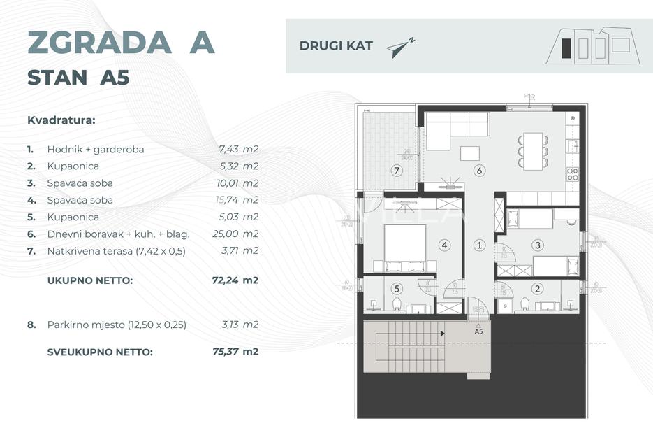 Apartma Naprodaj - Istarska Fažana