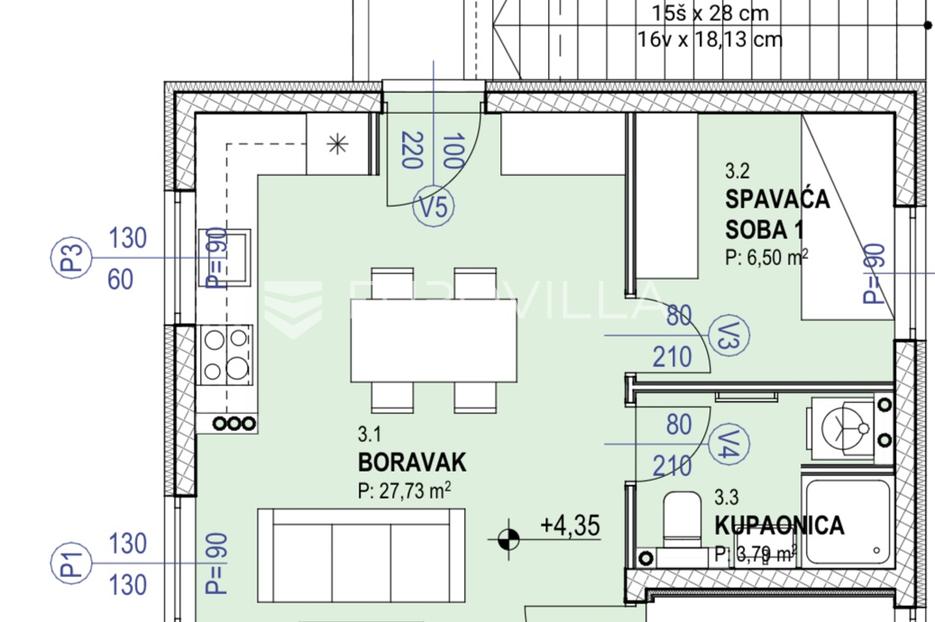 Apartmán Na predaj -  Povljana