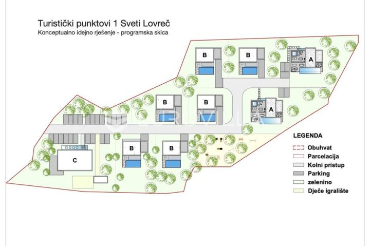Parcela na predaj 9731 m² – Sveti Lovreč