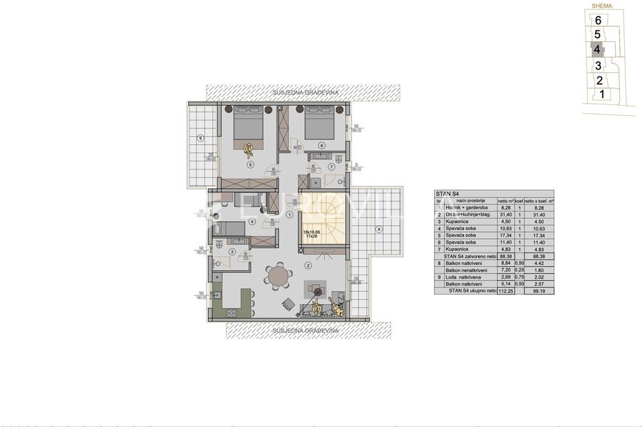 Apartma Naprodaj - Istarska Pula