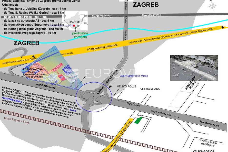 Parcela Naprodaj - Zagrebačka Velika Gorica - Okolica