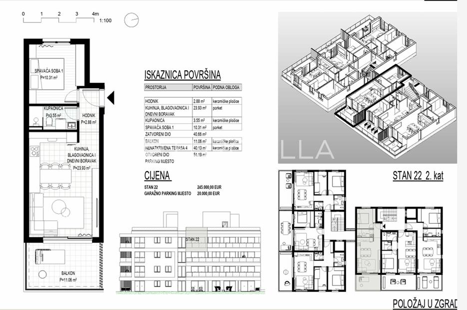 Apartment Zu verkaufen -  Okrug