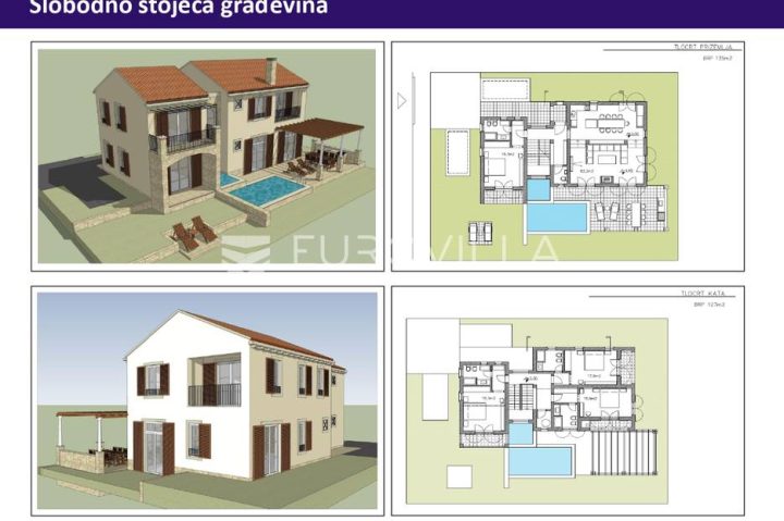 Terreno in vendita 1073 m² – Žman