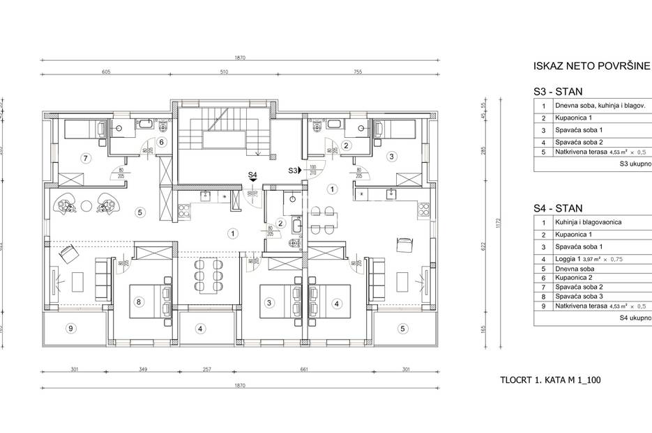 Apartment Zu verkaufen -  Pula