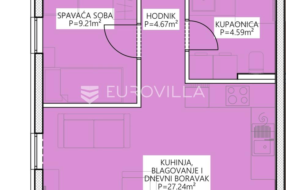 Mieszkanie Na sprzedaż - Zadarska Povljana