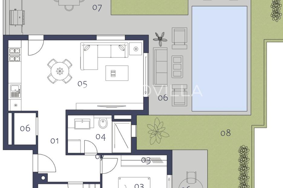 Apartma Na predaj - Istarska Medulin