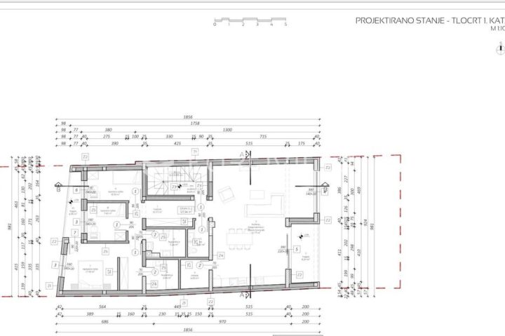 Appartement à vendre 127 m² – Gornji Grad / Centar