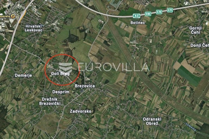 Terrain à vendre 2759 m² – Goli Breg