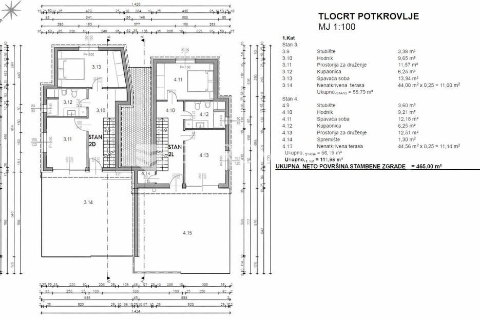 Apartmán Na prodej - Zadarska Pag