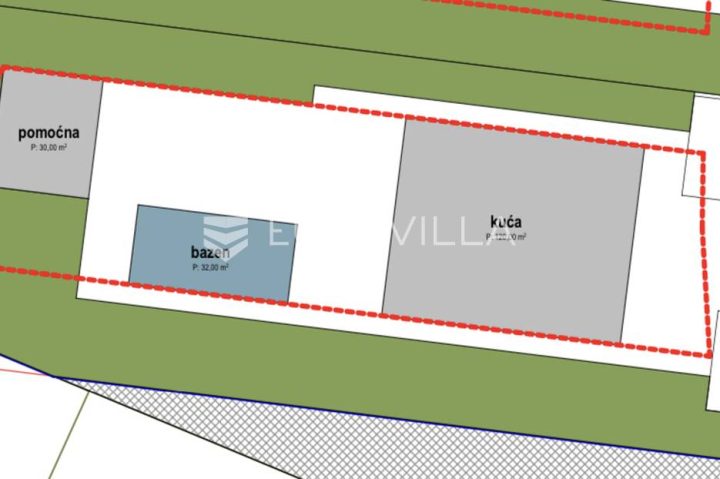 Zemljište na prodaju 1036 m² – Medulin