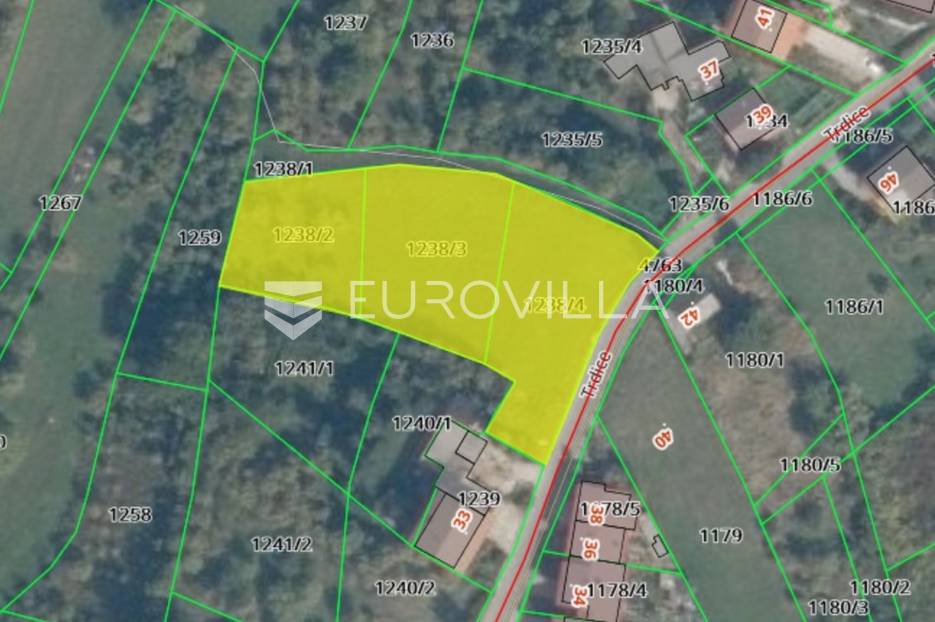 Parcela Naprodaj - Grad Zagreb Podsused - Vrapče