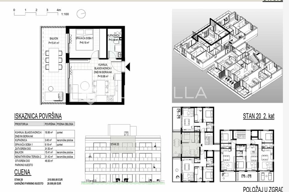 Appartamento In vendita -  Okrug