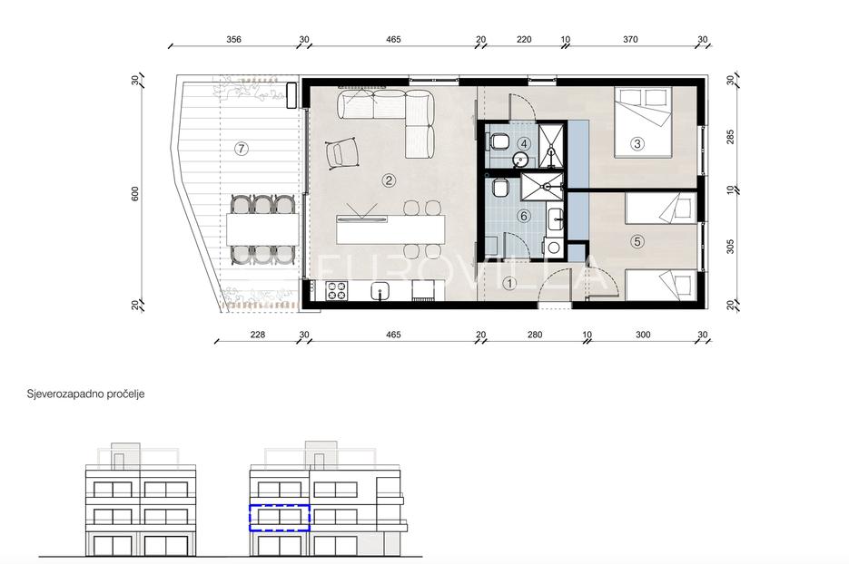 Flat For sale - Zadarska Povljana