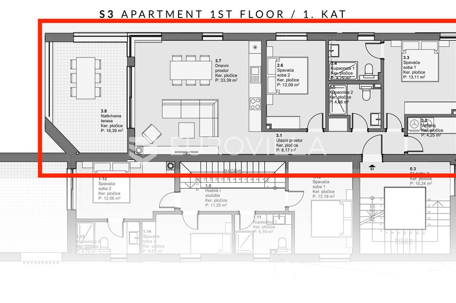 Apartma Naprodaj - Šibensko-kninska Vodice