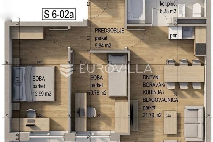Apartmán Na prodej - Grad Zagreb Trešnjevka - Sjever - foto 2/9