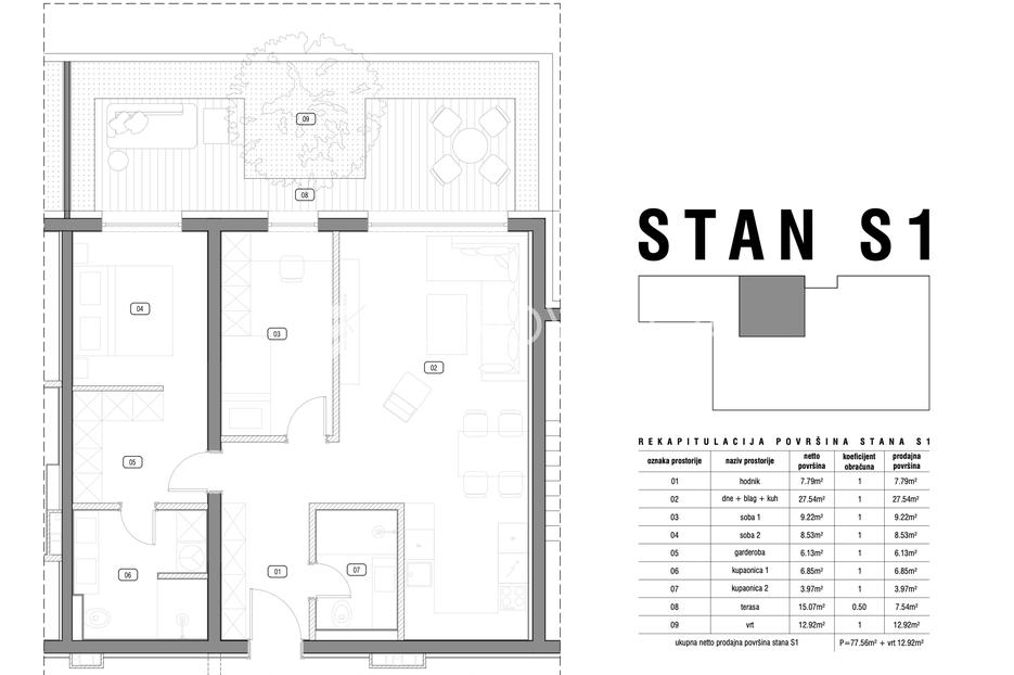 Apartmán Na prodej -  Slavonski Brod